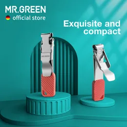 Tırnak Clippers Mr. Green Compact Tırnak Clippers Katlanabilir tırnak kesiciler Manikür Araçları Taşınabilir Tırnak Makasıyla Taşınabilir Tırnak Makas 230419