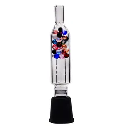 Clear Beaded Cooling Glass Bubbler Stem for Storz bickel Mighty Mighty+