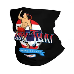 Sciarpe Muay Thai Fighter (14) Bandana Ghetta per il collo Stampata Maschera Sciarpa Passamontagna multiuso Sport all'aria aperta Unisex Adulto Inverno