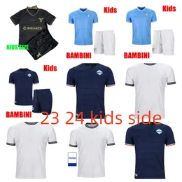 23 24 24 Lazio Immobile Soccer Jerseys Maglie 23 24 Immobile Luis Bastos SergeJ Badelj Lucas J.Correa Zaccagni Marusic Kit Kit Football Shirt 10. rocznica