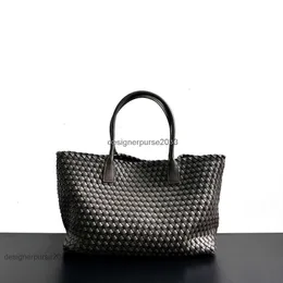 Handtaschen Cabat Totes Tote Basket Lady Bag Damen Bveneta Qualität Klassische Taschen Mode Bottegaas Woven Sheepskin Top Leder Handtasche mit großer Kapazität WE4P