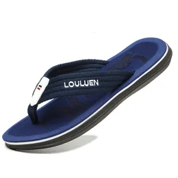 Flops flip mode casual Men Summer Slides unisex anti-skidan utomhus ljus strand manliga sandaler hushållens tofflor storlek 44 2 77