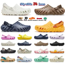 Klassische Crocsss Clogss Schnalle Designer Slides Sandalen Sommer Strand Hausschuhe Krankenhaus Wasserdichte Slides Schwarz Weiß Pflege Kinder Männer Slipper Outdoor-Schuhe