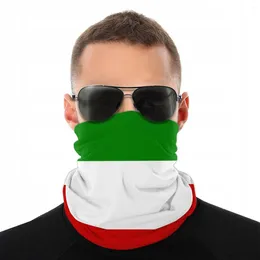 Scarves The Flag Of Italy Scarf Half Face Mask Men Women Halloween Tube Tubular Bandanas Multi-functional Headband Biking Hiking