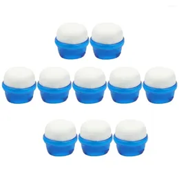 Torneiras de cozinha 10 pcs esponja filtro purificação de água material purificador pia plástico