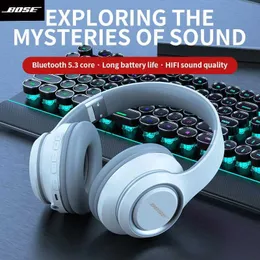 Наушники для сотового телефона toBOSE Беспроводные наушники Bluetooth Наушники HIFI 3D Стереогарнитура Режим BASS Игровые наушники Наушники-вкладыши YQ231120