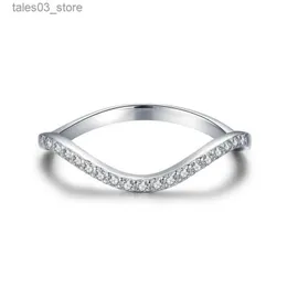 Pierścionki ślubne Str7 Pierścień Crystal cyrkon Pierścień Wedding Pierścienia dla kobiet Q231120