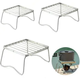 أدوات الشواء الملحقات Mini Pocket BBQ Grill Portable Stainless Steel Stail BBQ Grill الشواء الشواء الشواء الملحقات للمتنزه المنزلي استخدام Camping 230419