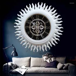 Zegary ścienne Cyfrowe nordyckie łazienka vintage zegarek nowoczesny duży luksusowy biurko reloJ Mesa Industrial Style Decor fxp
