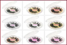 NEW 25MM 5D MINK Eyelashes 12 Styles 3D False Eyelashes Natural Long Mink Eye Lashes Makeup High Gove Soft Eyelash2117730