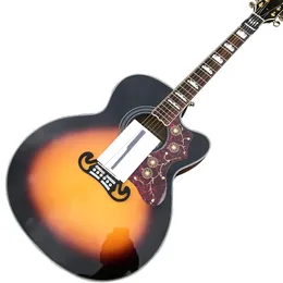 Custom Shop, акустическая гитара 43 дюйма Missing Corner, накладка на гриф из палисандра, бесплатная доставка