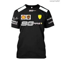 Erkek Trailsits T-Shirts Yeni F1 Kırmızı Team T Shirt Extrem Sports Racing Suit Harajuku Sokak Moda Formül 1 Büyük Boy Tees Designer Lüks Üstler Tip 100-6XL V5YM MGHJ