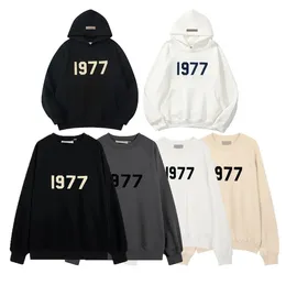 2023 NIEUWE ESS Designer Warm Hooded Hoodies Correcte editie voor mannen Women Fog Letter of God Streetwear Pullover Sweatshirts Hoody Top