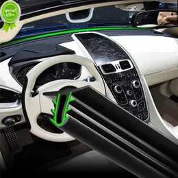 Yeni evrensel araba gösterge paneli sızdırmazlık şeridi kalıplama 160cm kauçuk otomobil ön cam paneli ses geçirmez iç otomatik aksesuarlar