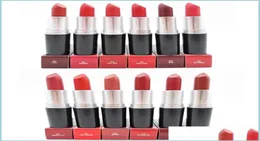 Lipstick Luster Retro Frost Sexig Matte Lipstick Rouge A Levres Makeup 13 Colors Lip Sticks 3G High Quality Drop Delivery Health Be9854708