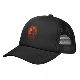 Ball Caps Viking Valhalla Odin Fenrir Loki, Syn Mesh Baseball Cap Unisex Outdoor Hat Regulowany Snapback Summback Trucker