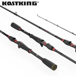 Båtfiskestavar Kastking Brutus Multi Section Rod Carbon Spinning Casting Rod med 1 29m 1 86M 2 07M 2 28M BAITCASTING 231120