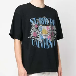 Дизайнерская модная одежда футболка хип-хоп футболки Руд цветочный