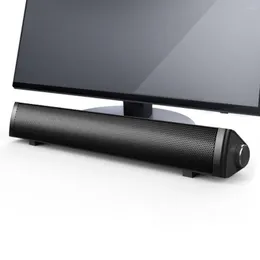 Комбинированные динамики SADA V105 Компьютерная проводная звуковая динамика стерео USB Mini Long Dong Soundbar для телевизионного ПК настольный ноутбук