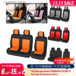 Car Seat Covers 2+1Type Seat Covers Car Seat Cover for Transporter/Van Universal For Iveco Daily For 2 + 1 Ford Transit For Citroen Jumpy 2005 Q231120