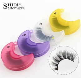 faux cils moon lash case Eyelash 3D Thick Eyelash Cases Creative Packaging Portable Natural Makeup Cosmetics Mink Eyelashes9772692