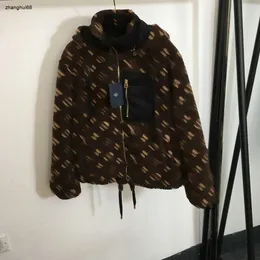 Nuova giacca da donna firmata cardigan in cotone moda giacca a maniche lunghe con cappuccio con marchio stampa geometrica cappotto da donna abbigliamento donna Nov18