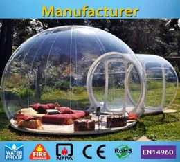 Fan Inflatable Bubble House 3M4M5M Dia Outdoor Bubble Tent For Camping PVC Bubble Tree TentIgloo Tent 2622509