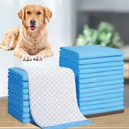 Sonstiges Hundezubehör Haustier-Urin-Pad Super saugfähige Hundetrainings-Pee-Pads gesunde Einweg-Windelmatte für Katzen Hundewindeln schnell trocknende Oberflächenmatte 230419