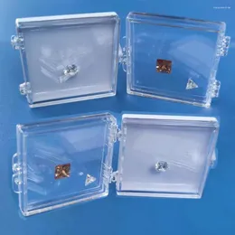 Jewelry Pouches Loose Diamond Display Box Gems Stone Storage Organizer Sticky Rhinestone Showcase Gemstone Packaging Gem Gift