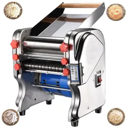 New Electric 220V Noodle Machine Noodle Press Machine Dumpling Wonton Wrappers Automatic Kneading Noodle Machine