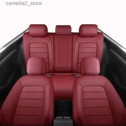 Чехлы на автомобильные сиденья Чехлы на автомобильные сиденья для Nissan Qashqai J10 J11 March Tiida X Trail T32 Kicks Luxury Custom Leather Woman Interior Auto Accessories Q231120