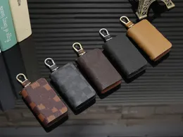 Designer Fashion Key Wallets Car Keypack Neutral Multifunctional Protection Set Car Keychain Hook Luxury Design 2023