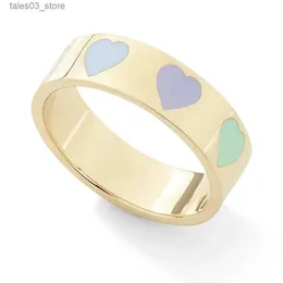 Fedi nuziali 2023 Collezione luglio Colore oro Acciaio inossidabile Anelli di fidanzamento per matrimoni Gioielli femminili Regalo di anniversario Spedizione gratuita MM22 Q231120