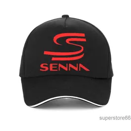Yaz Moda Kahramanı F1 Ayrton Cap Erkek Kadınlar%100 Pamuklu Baba Racing Araba Beyzbol Kapakları Ayarlanabilir Şapkalar Kemik Senna