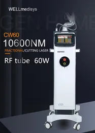 RFチューブ1060NMフラクションCO2レーザーストレッチマーク除去マシン膣削除レーザーマシンのスキンケアマシンのための直接効果