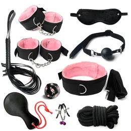 Bondage inne produkty seksualne Zabawy dla dorosłych Zestaw Slave Slave Gear Lina