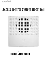 Doorbells 38 Sound Access Control DoorBell Wired Door Bell DC 12V Vocal Wired Doorbell Welcome Door Bell For Access Control KitsL231120