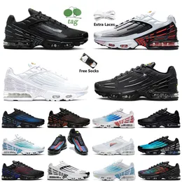 aaa+Quality Top TN Plus 3 Running Shoes Women Men Tuned III Spider-Verse Unity Mesh White OG Black Aqua Volt Multi Light Bone Laser Blue tns Trainers Tn3 Sports Sneakers