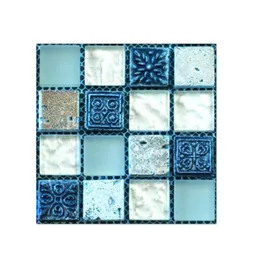 Kiremit Çıkartmaları Toptan 10x10cm Kendinden Yapışkan Mozaik PVC Fayans Sticker Mutfak Backsplash Banyo Duvar Etiketleri Dekor Su Geçirmez Peel Dhquc