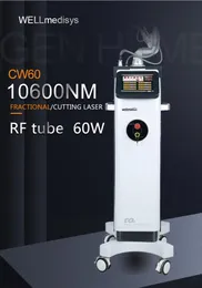 Güçlü 1060NM CO2 Fraksiyonel Lazer Streç Mark Sökülmesi Vajinal Sıkma Gençleştirme Lazer Makine Skar Kaldırma Makinesi Tutarlı Lazer Yayı ile