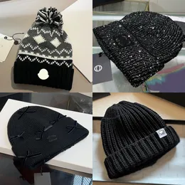 Classico uomo e donna stilista cappelli a secchiello jacquard unisex senza grondaia cappello copricapo berretto all'aperto in cotone lavorato a maglia caldo autunno inverno lavorato a maglia frangivento