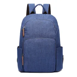 Polyester cloth backpack anti-theft backpack student schoolbag Waterproof Sports Backpack ol men's and women's bag 230420