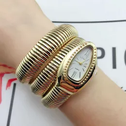 Нарученные часы Новый роскошный бренд модный браслет змей смотрит на женские модные браслет Infinity Watch Vogue Girl