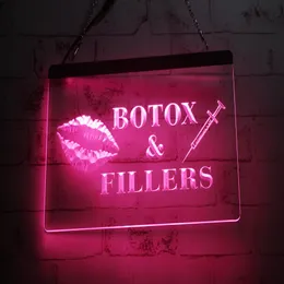 LD5497 Lippenspritze Botox-Füllstoffe 3D-Gravur LED-Lichtzeichen Ganzes Retail305D