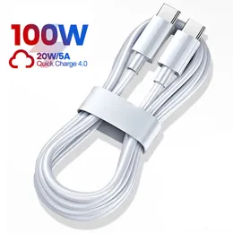 1m 2m 100w 65w cabos de carregamento rápido c para c tipo c pd micro cabo usb para samsung s20 s21 s22 s23 htc lg telefone android