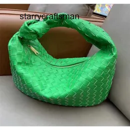 Top Botteg Venet Bolsa Jodie Bolsa Totes De Luxo Bolsas De Pele De Bezerro Lua Sardinha Meio Tubarão Bolsa De Couro Macio Plissada De Malha De Grande Capacidade Mão Underar Ombro