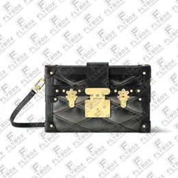 M23518 Petite Malle Çanta Totes Çanak Omuz Torbası Crossbody Moda Lüks Tasarımcı Messenger Çantası Üst Kalite Çanta Hızlı Teslimat