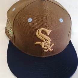 Bollmössor mode broderade monterade hattar baseball mössor mode hip hop size ben för män kvinnor bokstäver fullt stängt gorras 231118