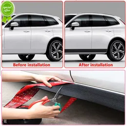 New 2m4m Car Side Skirts Anti-Collision Stickers Rubber Universal Motors Anti-Scratch Protection Strip Bumper Threshold Trim Strip