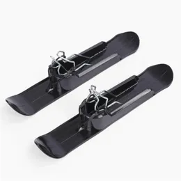 Ramowe sanki Toboggan Universal Winter Snow Sled Skateboard Doski jazdy na narciarstwa na sanki dla rowerów salda wózka 231120